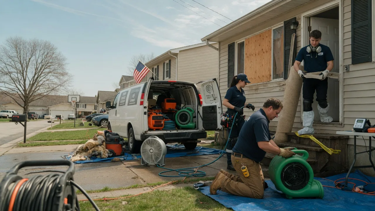 Water Damage Restoration in Preston, IA near me